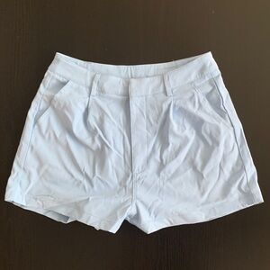 SHEIN Sky Blue High Waist Shorts